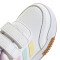 Championes de Niños Adidas Tensaur Sport 2.0 Velcros Blanco - Lila - Verde Menta