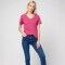 Remera Tordata Rosa Melange
