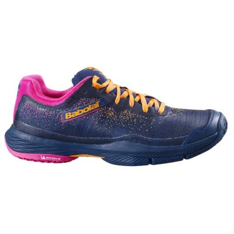 Babolat Calzados Padel Femenino Jet_Ritma Insignia_Blue/Roseberry 0