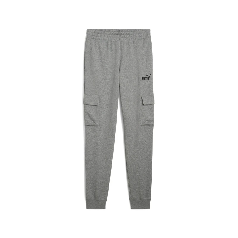 Pantalón Largo ESS No.1 Logo Cargo TR Chupín de Hombre Gris