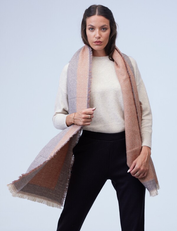 Bufandon Colorblock GRIS/MULTI