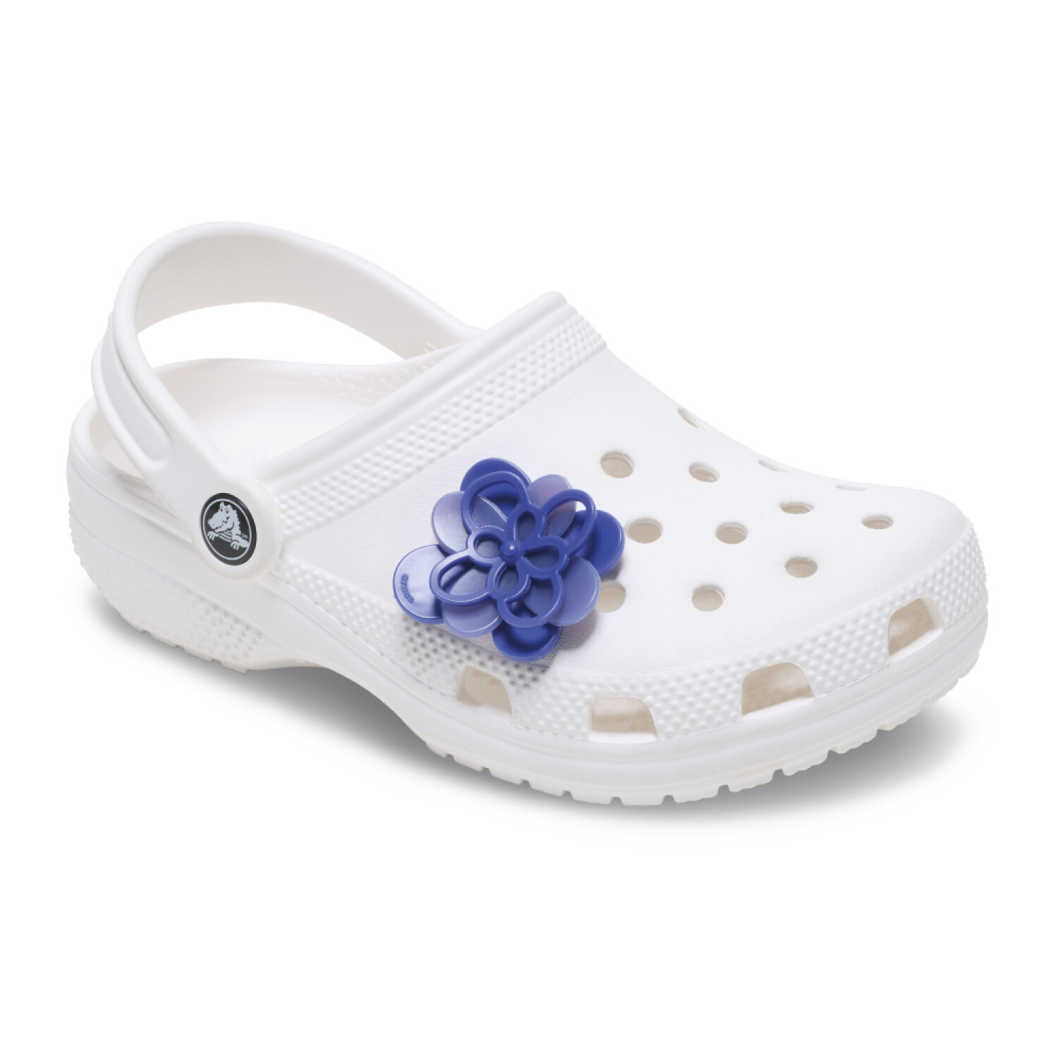 Jibbitz Blooming Dark Blue Flower — Crocs