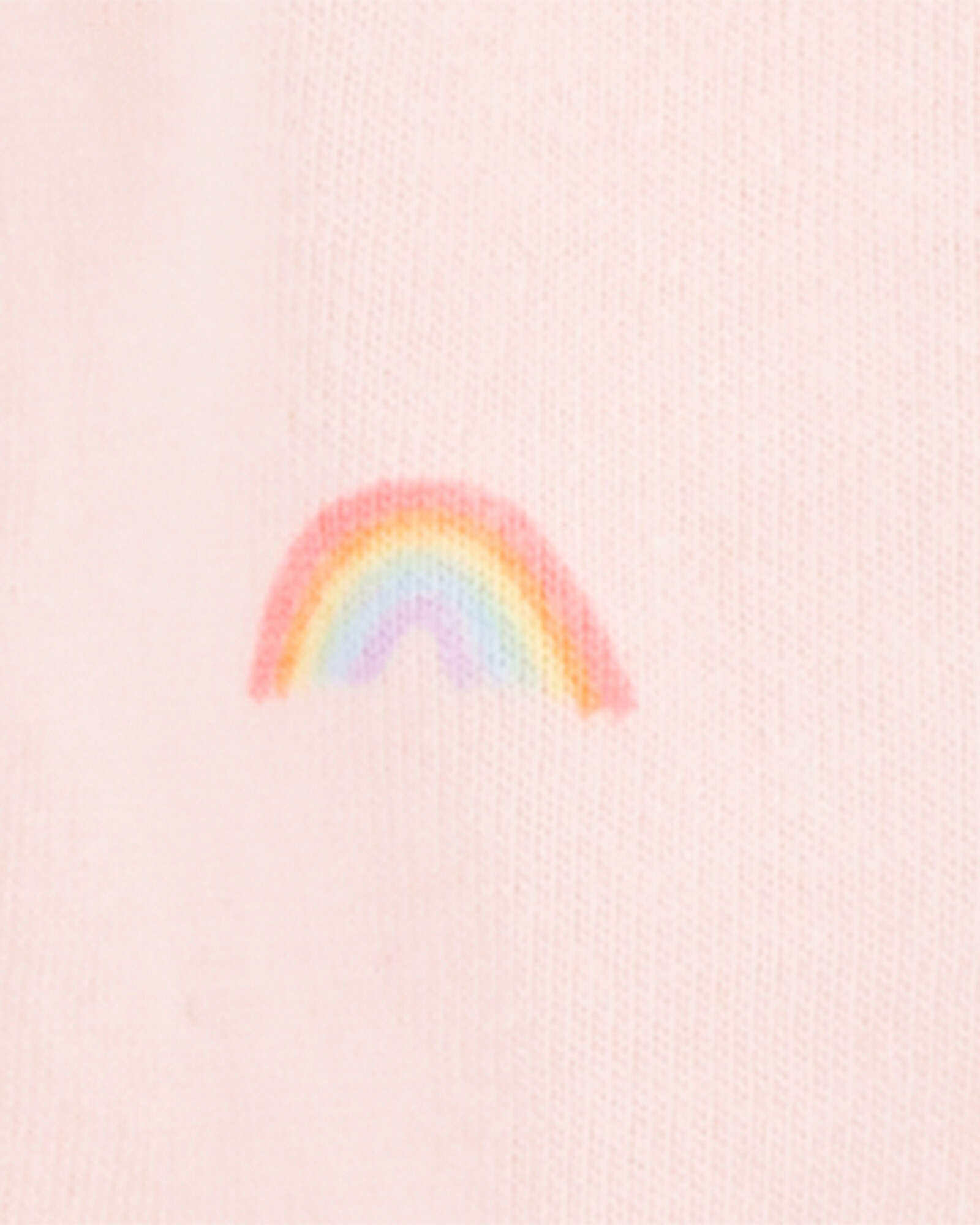 Set dos piezas de algodón, monito bombachudo y vestido, diseño arcoíris Set dos piezas de algodón, monito bombachudo y vestido, diseño arcoíris