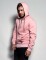 Campera lisa de felpa Caspian Rosado