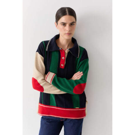 Pre Venta Buzo Olimpico Verde, Azul Y Rojo