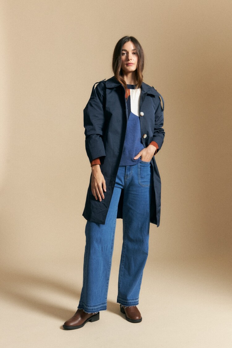 SWEATER TAURE Azul Marino