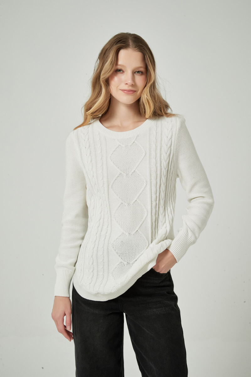 Sweater Aspasia - Marfil / Off White 