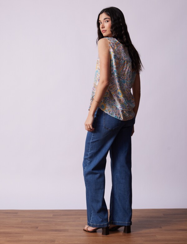 Blusa Printed ROSA/MULTI