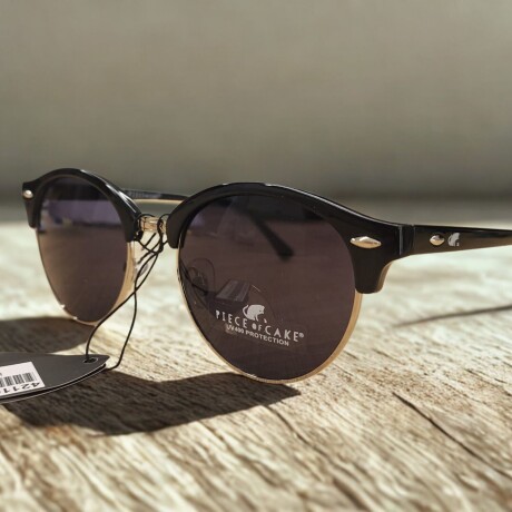 Lentes de sol Piece Of Cake Maddy con polarizado y protección UV Negro con Plata
