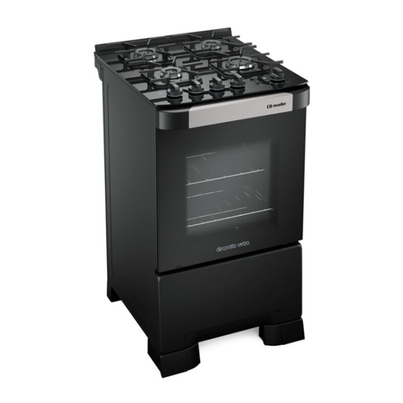 Cocina Mueller 4 hornallas Cocina Mueller 4 hornallas Negra