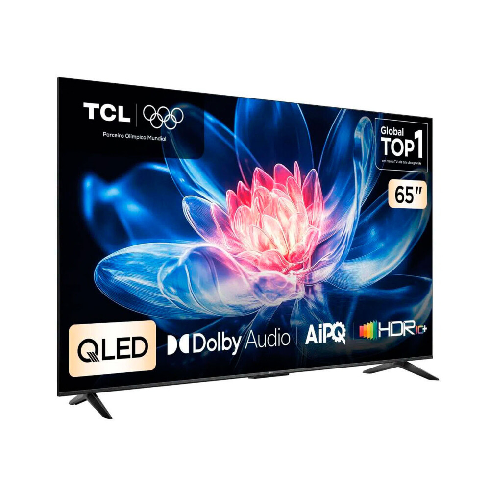 SMART TV TCL 65-PULGADAS NEGRO 65T6C 65" QLED 4K