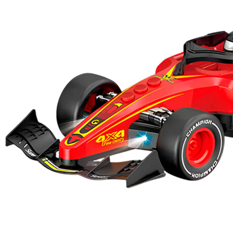 Auto De Carrera Formula 1 Pits Fricción 6pcs Jug020032-f1