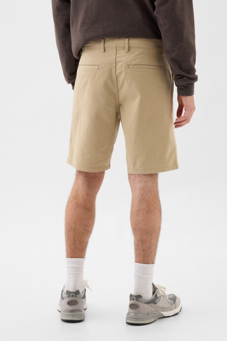 Short Essential Easy 9Inch Hombre Iconic Khaki