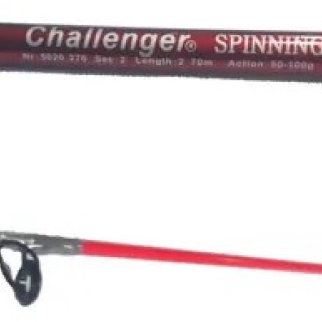 CAÑA CHALLENGER SPINNING 2,10MT 2TR CAÑA CHALLENGER SPINNING 2,10MT 2TR