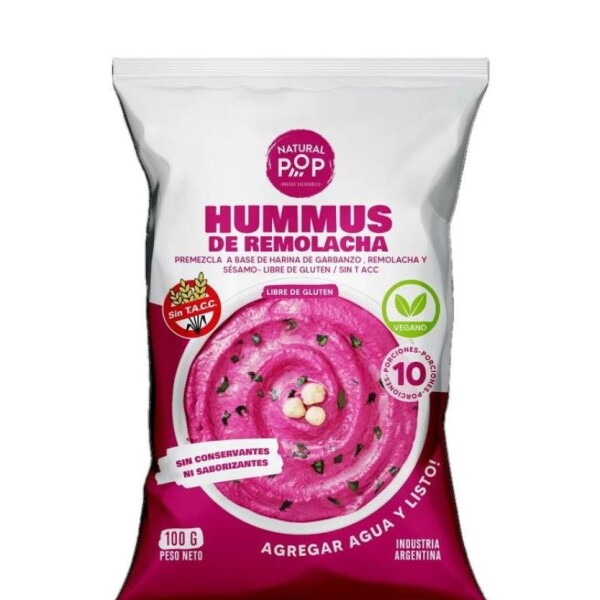 Hummus de Remolacha 100g Hummus de Remolacha 100g