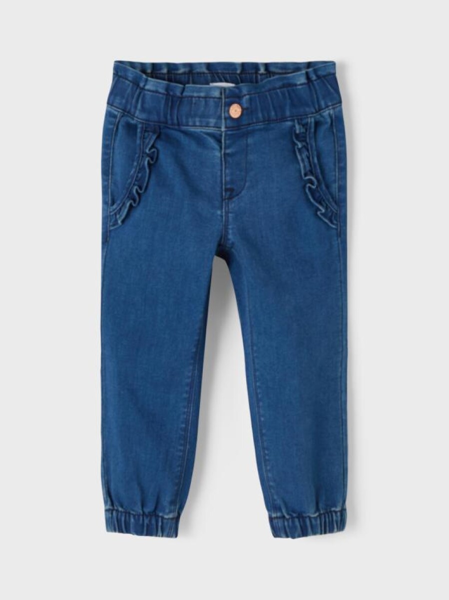 Jeans - Baggy Fit - Medium Blue Denim 