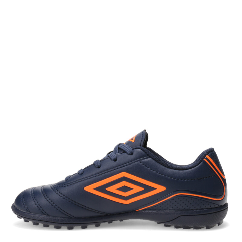 Championes de Niños Umbro Fútbol 5 Classico II TF Azul Marino - Anaranjado