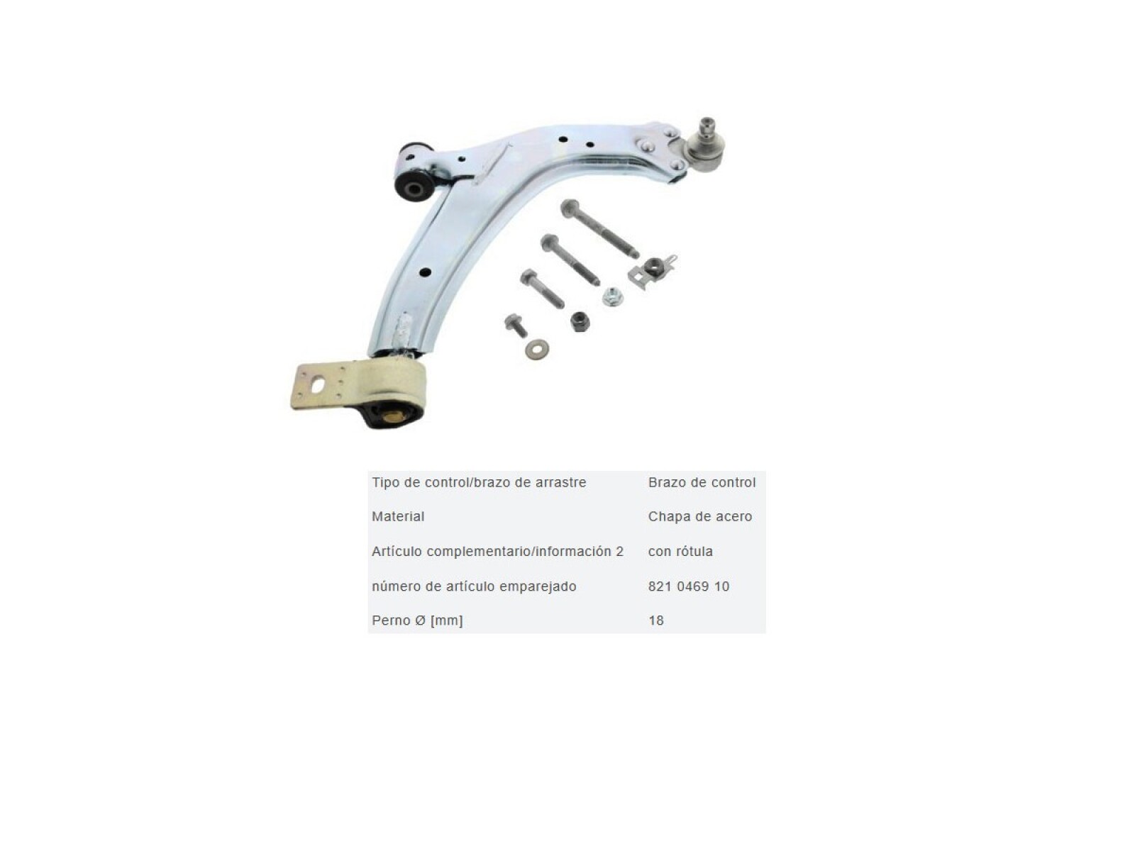 Parilla De Susp Del Citroen Xsara/Xsara Break/Zx Peug 306/Partner 93-25 Der 