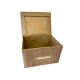 Caja Organizadora Plegable Apilable Con Tapa 50x40x30cm Caja Organizadora Plegable Apilable Con Tapa 50x40x30cm