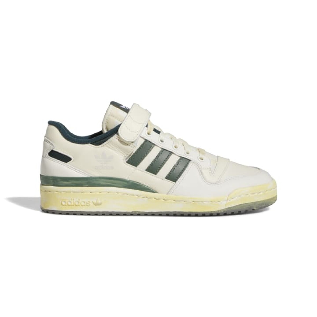 Championes Adidas Forum 84 Low de Hombre - HR0558 - Blanco-verde 