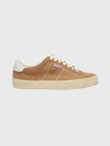 Golden Goose-Championes de gamuza acordonados, Soul star Marrón