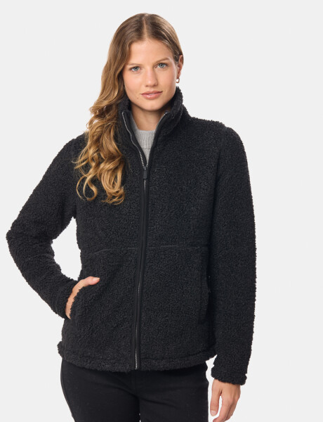 CAMPERA SHERPA Negro
