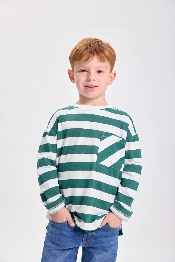 Remera manga larga Blanco