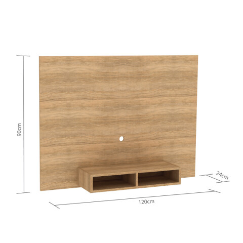 [OUTLET] Rack Panel de Pared con Estantes para TV 43" - Carvale [ÚLTIMA UNIDAD] [OUTLET] Rack Panel de Pared con Estantes para TV 43" - Carvale [ÚLTIMA UNIDAD]