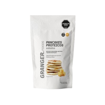 Pancakes Proteicos Salados de Queso 300g Granger Nutrición Pancakes Queso 300g Granger
