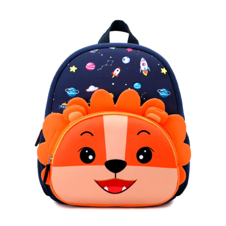 Mochila de Neopreno Brio con Diseño Infantil Escolar Unisex Azul