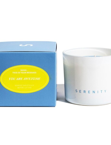 VELA AROMA 250G MENSAJE OCULTO MATCHA/COCONUT MILK VELA AROMA 250G MENSAJE OCULTO MATCHA/COCONUT MILK