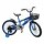 Bicicleta Infantil Rodado 20 C/Rueditas Aux Estilo Deportivo Celeste
