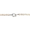 Cadena colgante de perlas y cristal -Plata 925-Perlas de río y cristal Swarovski-CD3439 conperla