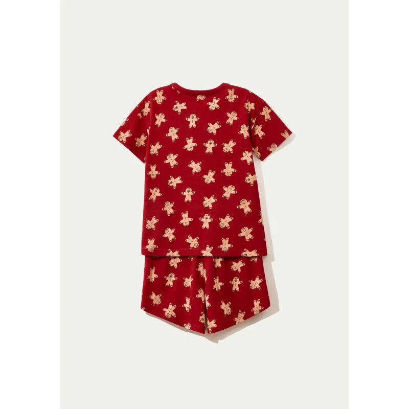 PIJAMA MM INFANTIL ROSA ESCURO