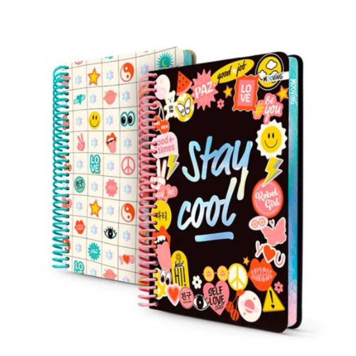Cuaderno premium Mooving Smile Fever Carta 96 hojas - Cuaderno Premium Mooving Smile Fever Carta 96 Hojas 