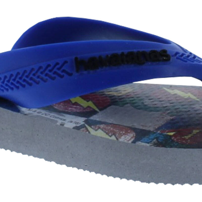 Sandalia de Niños Havaianas Kids Max Heroes Gris Hielo