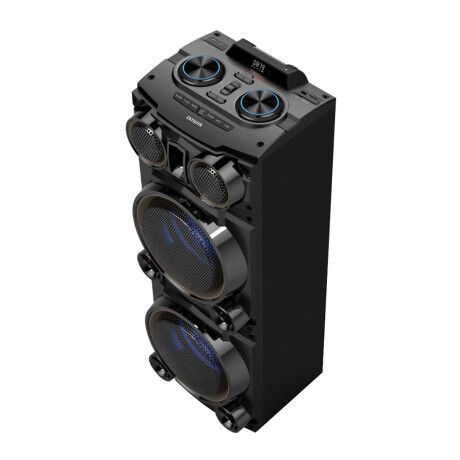Torre de Sonido Bluetooth AIWA 2500W PMPO LED AW-POC10 Negro AW-POC10
