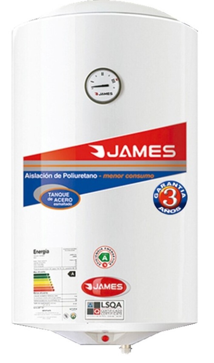 TERMOTANQUE VERTICAL ACERO - MOD.80 L P 46 