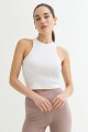 Musculosa cropped BLANCO