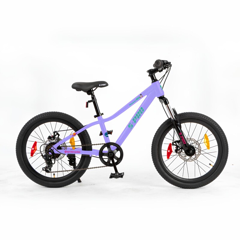 Bicicleta S-PRO Rocket Rodado 20 con 7 Velocidades Violeta