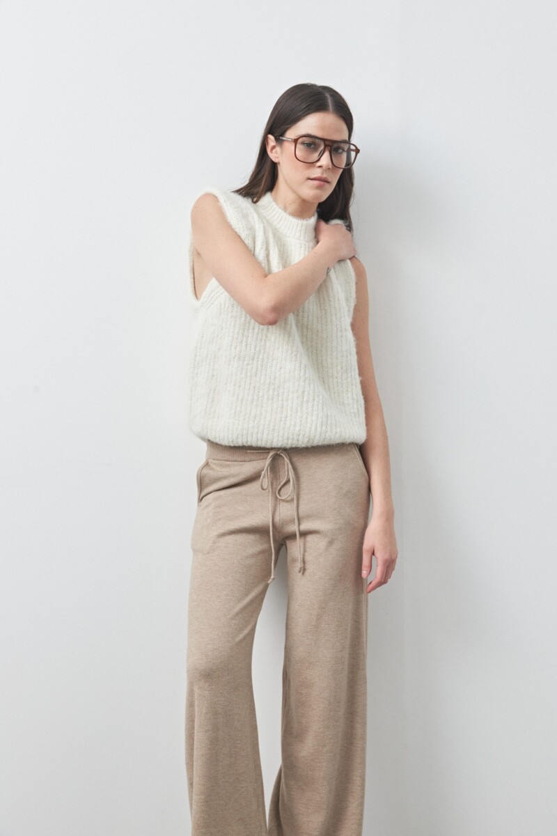 PANTALÓN CIRCI Beige Melange