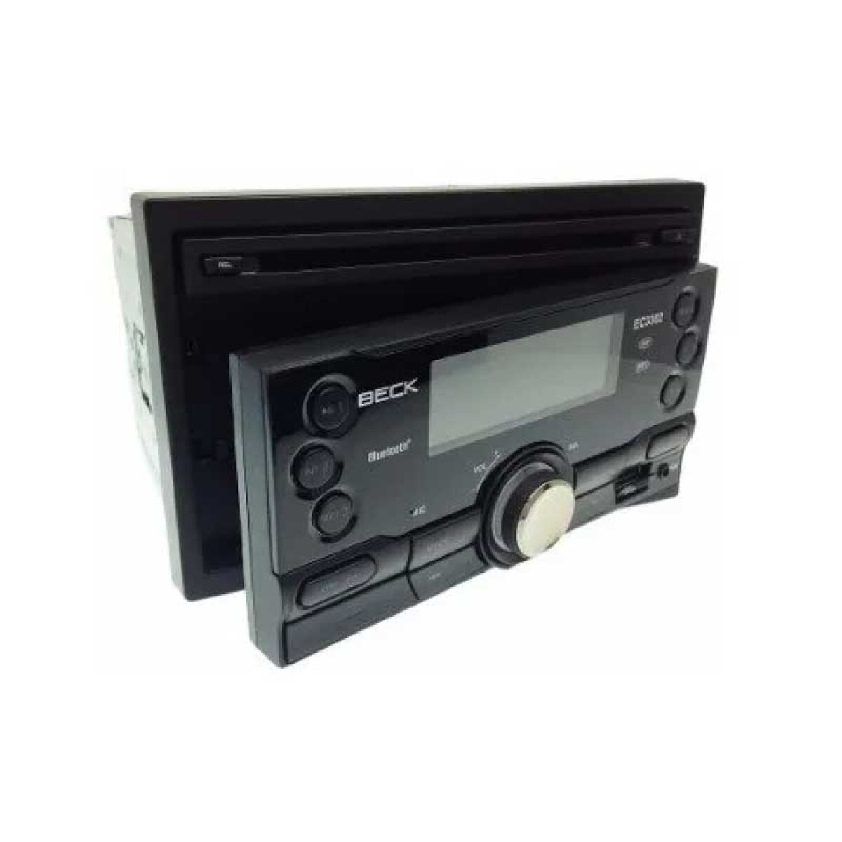 Radio Beck Ec3302 Bt/ Cd/mp3/wma Playback Usb, Aux-in Frontal 