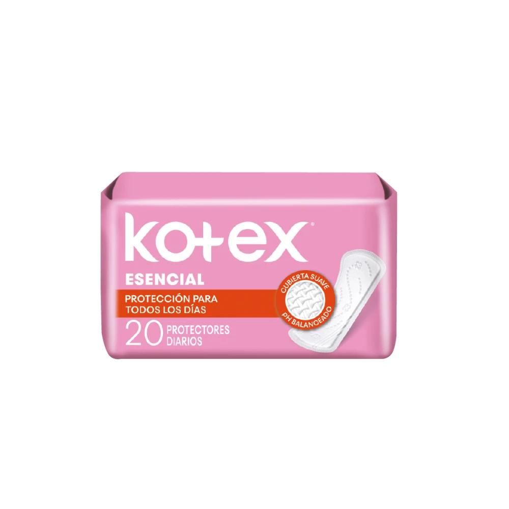 KOTEX PROTECTOR DIARIO ESENCIAL PAQ. X 2