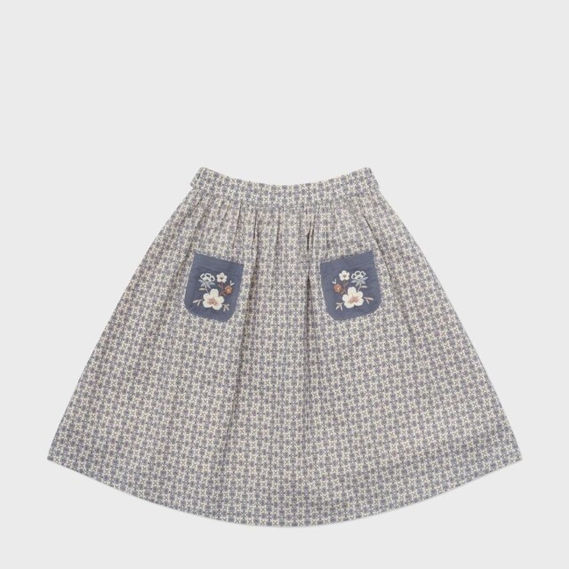 Pollera boho navy Pollera boho navy