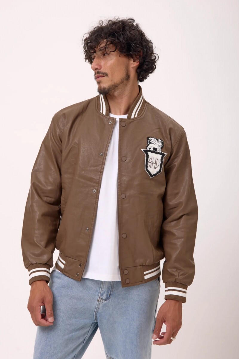 Cuerina Escudo Marrón