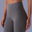 CALZA TIRO ALTO CON BOLSILLOS SUPLEX POLIAMIDA POCKET FILA GRIS