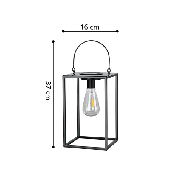 Luminaria decorativa solar LED 0,12W cálida EG3841