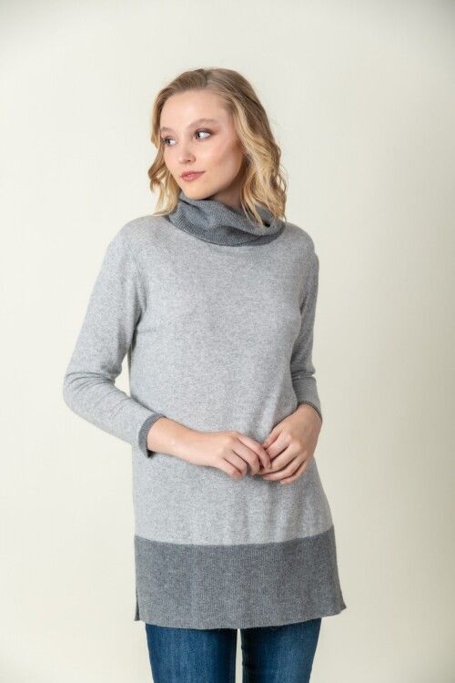 Sweater cashmere Gris