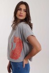 REMERA GRACIELA GRIS