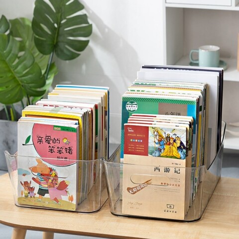 Cesto organizador transparente M